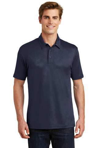 Sport-Tek Embossed PosiCharge Tough Polo (True Navy)