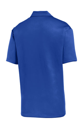 Sport-Tek Embossed PosiCharge Tough Polo (True Royal)