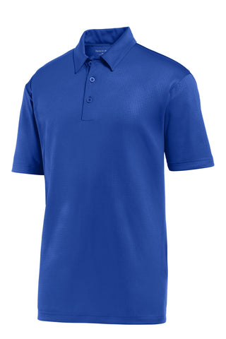 Sport-Tek Embossed PosiCharge Tough Polo (True Royal)