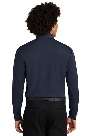 Sport-Tek PosiCharge RacerMesh Long Sleeve Polo (True Navy)