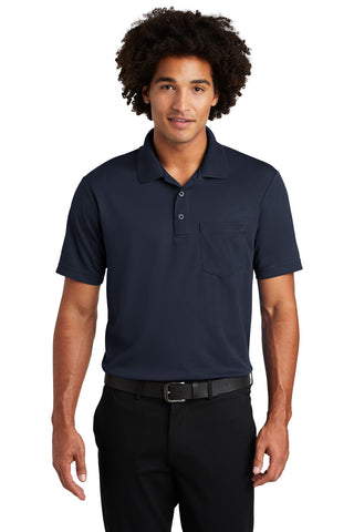 Sport-Tek PosiCharge RacerMesh Pocket Polo (True Navy)