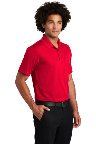 Sport-Tek PosiCharge RacerMesh Pocket Polo (True Red)