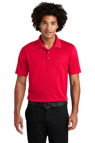 Sport-Tek PosiCharge RacerMesh Pocket Polo (True Red)