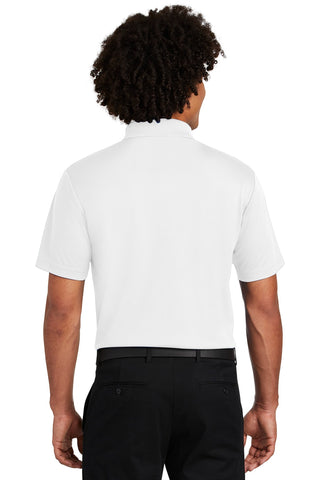 Sport-Tek PosiCharge RacerMesh Pocket Polo (White)