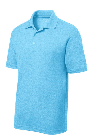 Sport-Tek PosiCharge RacerMesh Polo (Pond Blue Heather)