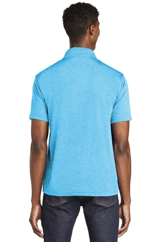 Sport-Tek PosiCharge RacerMesh Polo (Pond Blue Heather)