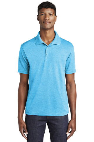 Sport-Tek PosiCharge RacerMesh Polo (Pond Blue Heather)