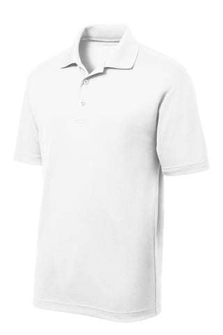 Sport-Tek PosiCharge RacerMesh Polo (White)