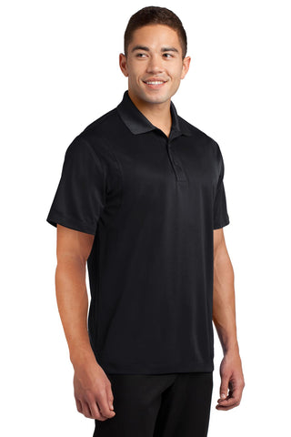 Sport-Tek Micropique Sport-Wick Polo (Black)