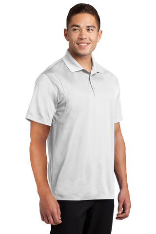 Sport-Tek Micropique Sport-Wick Polo (White)