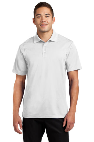 Sport-Tek Tall Micropique Sport-Wick Polo (White)