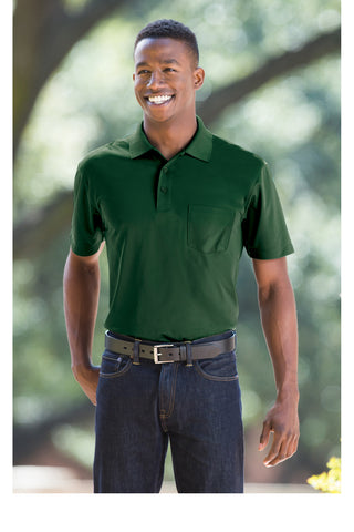 Sport-Tek Micropique Sport-Wick Pocket Polo (True Royal)