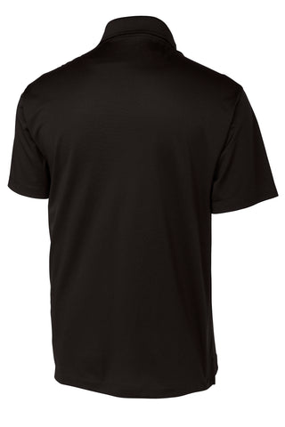 Sport-Tek Micropique Sport-Wick Pocket Polo (Black)