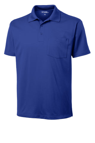 Sport-Tek Micropique Sport-Wick Pocket Polo (True Royal)