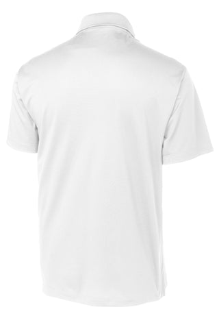 Sport-Tek Micropique Sport-Wick Pocket Polo (White)