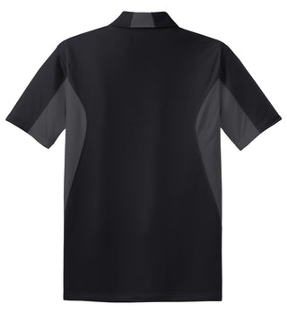 Sport-Tek Side Blocked Micropique Sport-Wick Polo (Black/ Iron Grey)