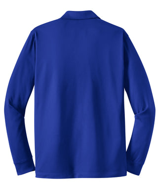 Sport-Tek Long Sleeve Micropique Sport-Wick Polo (True Royal)