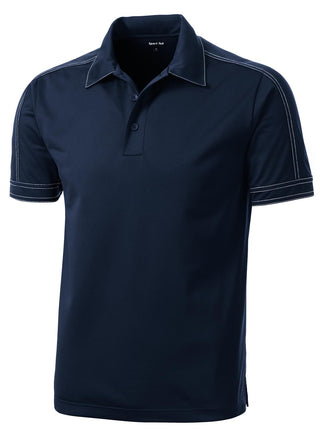 Sport-Tek Contrast Stitch Micropique Sport-Wick Polo (True Navy)