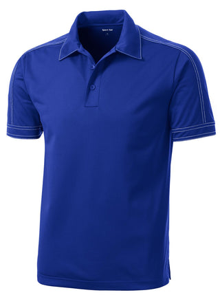 Sport-Tek Contrast Stitch Micropique Sport-Wick Polo (True Royal)