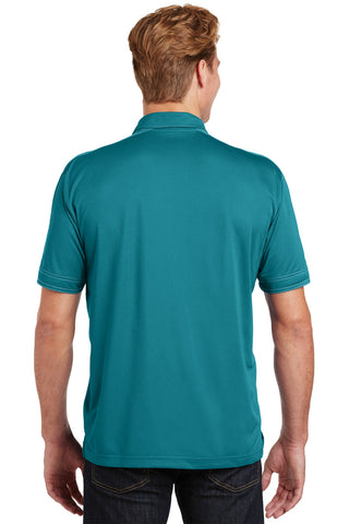 Sport-Tek Contrast Stitch Micropique Sport-Wick Polo (Tropic Blue)