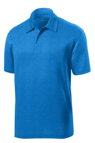 Sport-Tek Heather Contender Polo (Blue Wake Heather)