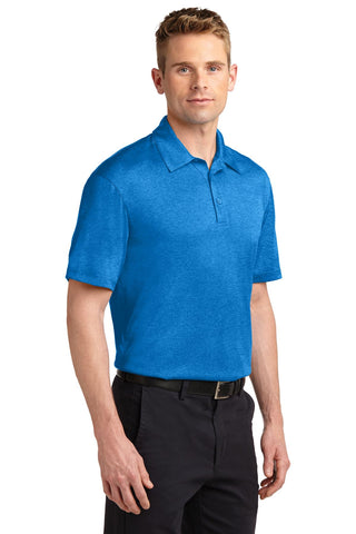 Sport-Tek Heather Contender Polo (Blue Wake Heather)