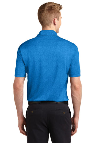 Sport-Tek Heather Contender Polo (Blue Wake Heather)