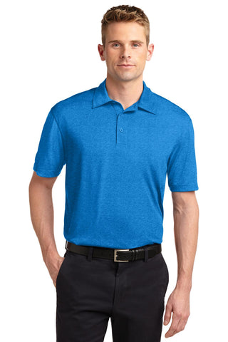 Sport-Tek Heather Contender Polo (Blue Wake Heather)