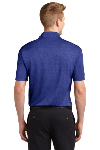 Sport-Tek Heather Contender Polo (Cobalt Heather)