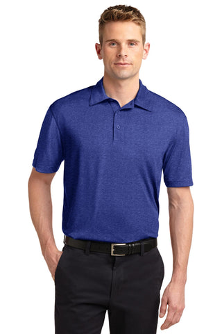 Sport-Tek Heather Contender Polo (Cobalt Heather)