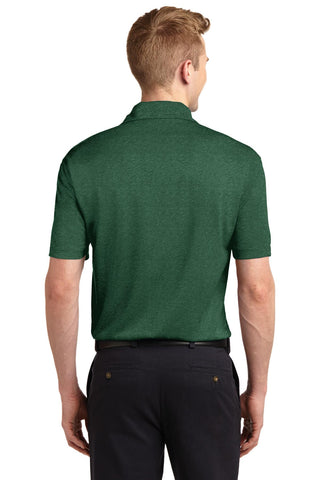 Sport-Tek Heather Contender Polo (Forest Green Heather)