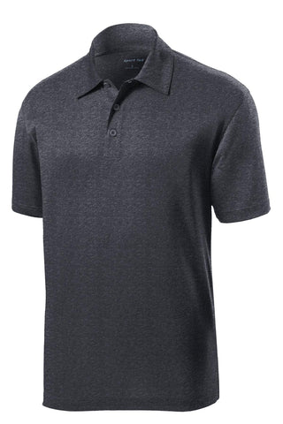 Sport-Tek Heather Contender Polo (Graphite Heather)