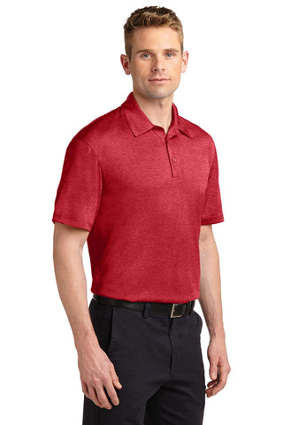 Sport-Tek Heather Contender Polo (Scarlet Heather)