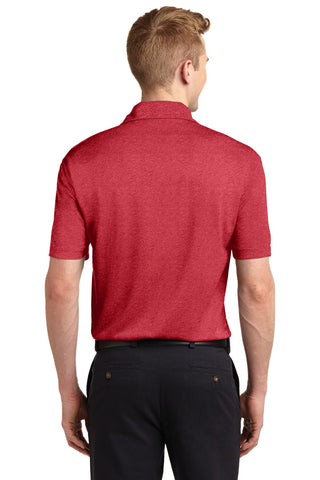 Sport-Tek Heather Contender Polo (Scarlet Heather)