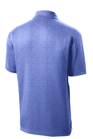 Sport-Tek Heather Contender Polo (True Royal Heather)