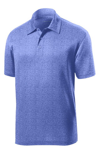 Sport-Tek Heather Contender Polo (True Royal Heather)