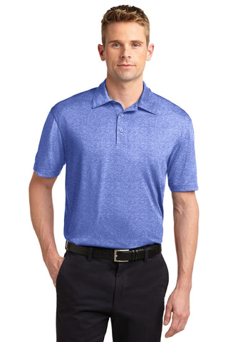 Sport-Tek Heather Contender Polo (True Royal Heather)