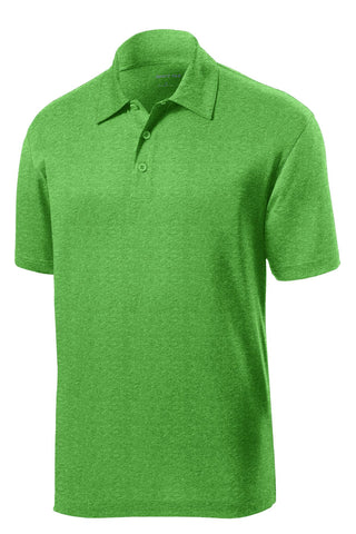 Sport-Tek Heather Contender Polo (Turf Green Heather)