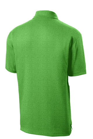 Sport-Tek Heather Contender Polo (Turf Green Heather)