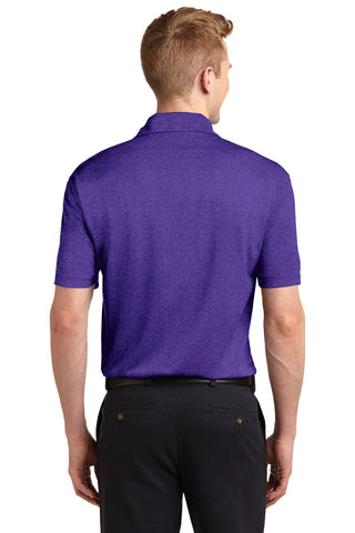 Sport-Tek Heather Contender Polo (Varsity Purple Heather)