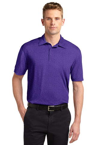 Sport-Tek Heather Contender Polo (Varsity Purple Heather)