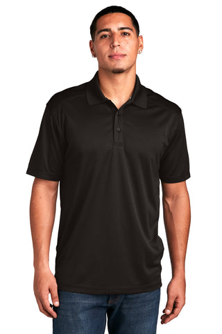 Sport-Tek PosiCharge Micro-Mesh Polo (Black)