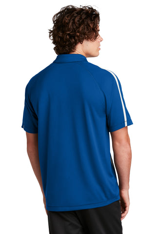 Sport-Tek PosiCharge Micro-Mesh Colorblock Polo (True Royal/ White)