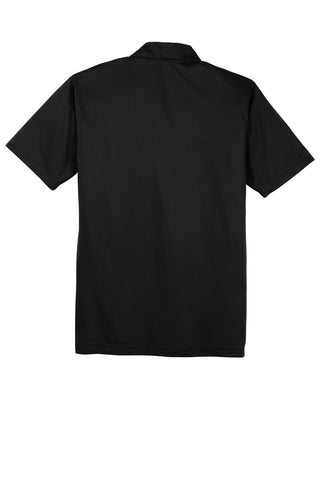 Sport-Tek PosiCharge Active Textured Polo (Black)