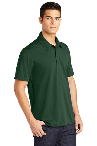 Sport-Tek PosiCharge Active Textured Polo (Forest Green)