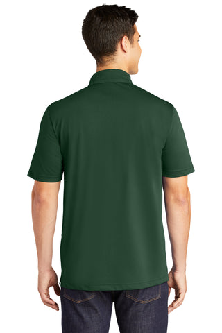 Sport-Tek PosiCharge Active Textured Polo (Forest Green)