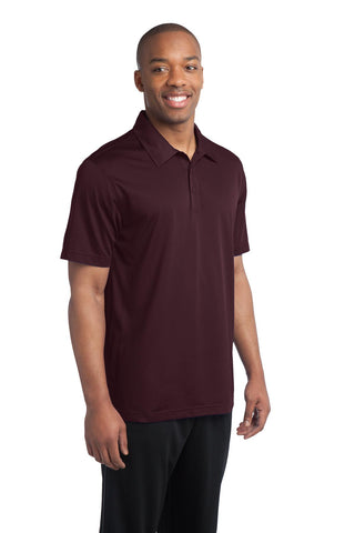 Sport-Tek PosiCharge Active Textured Polo (Maroon)