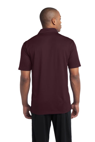 Sport-Tek PosiCharge Active Textured Polo (Maroon)