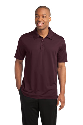 Sport-Tek PosiCharge Active Textured Polo (Maroon)