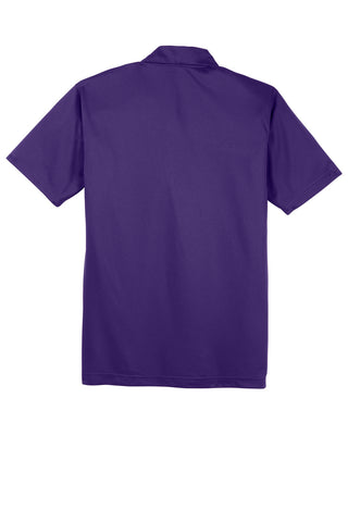 Sport-Tek PosiCharge Active Textured Polo (Purple)